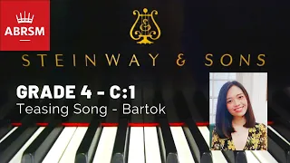 [OFFICIAL] 2021-2022 ABRSM Grade 4 C:1 Teasing Song, B. Bartok, No.18 from For Children, Vol.2