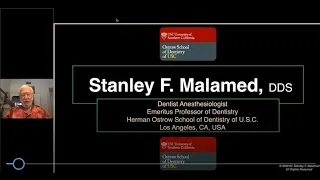 “Hit me with your best shot” - Septodont webinar by Pr Stanley Malamed