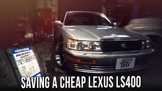 Cheap Lexus LS400 build in 2022?! Widebody & BC Coilvoers