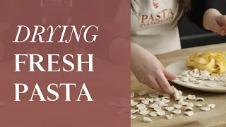 How to dry fresh pasta