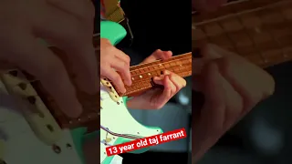 Just 13 years old taj farrant #guitar #livemusic #shred #guitarkid #tajfarrant