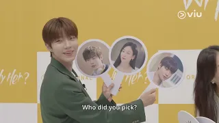 Seo Hyun Jin, Hwang In Youp, and Bae In Hyuk Play Trivia Game | Why Her | Viu