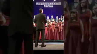 Filipino Folk Song Paru-parong Bukid. Winning piece of International Choir| Westlake Choir, #shorts