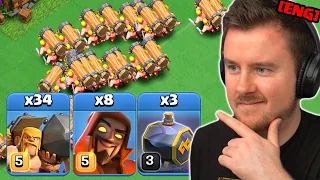 *NEW* SUPER EASY BATTLE RAM + GRAVEYARD Strategy in Clash of Clans