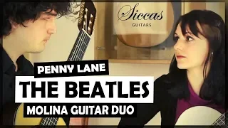 Molina Guitar Duo plays Penny Lane by the Beatles on two 2019 Roy Fankhänel guitars