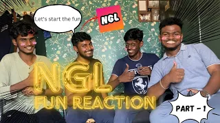 NGL Fun reaction 😂 with our team 😁..... PART -1 #funny #ngl #reaction #trend #viral #fun