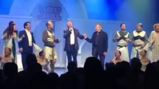 Paris SPAMALOT Cast with Eric Idle and Terry Jones sing "Always Look on the Bright Side of Life"