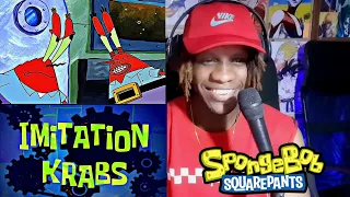 Imitation Krabs | Spongebob Squarepants Reaction