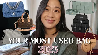 REACTING TO *YOUR* MOST USED BAG 2023 | MY SUBSCRIBERS’ FAVORITE 👜💖