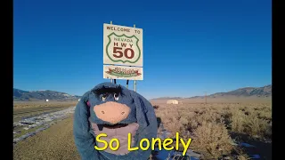 Alone on the loneliest road in America US50