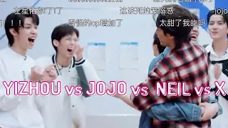 YIZHOU vs JOJO vs NEIL vs X ENG SUBS | 十周 PK 左星佑你 | 罗一舟 x 唐九洲 x 刘冠佑 x 段星星