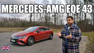 Mercedes-AMG EQE 43 4MATIC - Not Quite EQXX Just Yet (ENG) - Test Drive and Review