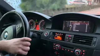 BMW E92 M3 Drifting in the Rain and Sounds Heavenly With Eisenmann Race Exhaust! Covid19 Day 4 😂