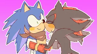 Sonic Made Shadow fall in love - Sonic Comic Dub