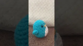 crochet penguin!! 🧊🫧