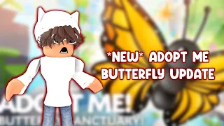 SHOWCASING THE *NEW* ADOPT ME BUTTERFLY SANCTUARY UPDATE | Roblox