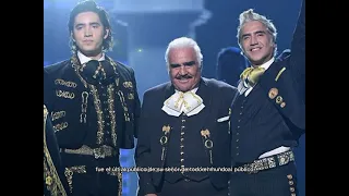 último mensaje de Vicente Fernández