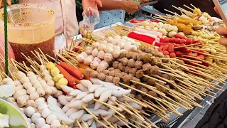 10,000 Amazing Shish Kebabs and Roasted Delights! Thai Street Food 2024