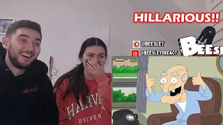 British Couple Reacts to Best of Herbert the pervert Family guy (Try not to laugh)