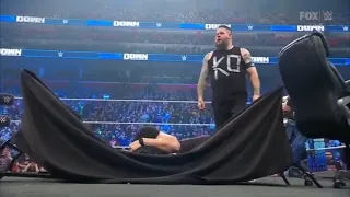 Kevin owens attacks Roman Reigns wwe smackdown January 20 ,,,2023