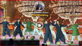 Shahrukh Khan, Aamir And Salman Khan Amazing Dance Performance At Anant & Radhika Ambani Pre-Wedding