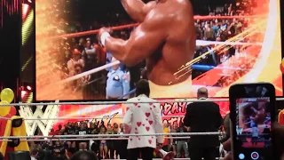 WWE Raw Hulk Hogan birthday celebration entrance