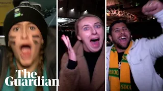 'A moment in history': Australia and New Zealand fans savour first wins for World Cup hosts