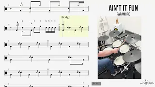 🥁 Ain't It Fun - Paramore - (DRUMS ONLY)