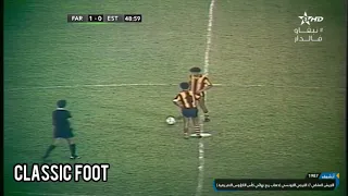 الجيش الملكي المغربي الترجي الرياضي التونسي ربع نهائي كأس الكؤوس الإفريقية ذهاب 1987