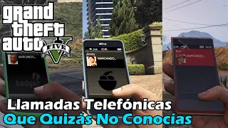 GTA 5 - Llamadas Telefónicas Ocultas Que Quizás No Conocías