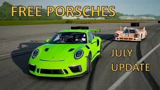 Forza 7 - Free Porsches - July Update