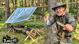 BÄREN-ALARMANLAGE & SHELTER  bauen | 7 vs Wild Vorbereitung | Survival Mattin