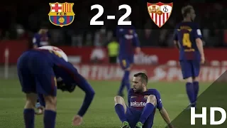 Barcelona VS Sevilla  2-2 All Goals Highlights 31/03/2018 HD