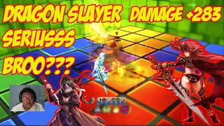 Dragon Slayer Full Damage +283 Vs Nang In Lost Saga Origin | Dragon Gameplay