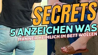 Die Top 5 Dinge, die Männer heimlich im Bett wollen