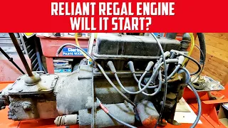 Reliant Regal Engine Stood In Workshop for 8 Years