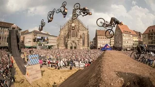 Urban Slopestyle Mountainbiking - Red Bull District Ride 2014