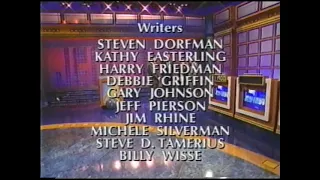Jeopardy Full Credit Roll 6-8-2000