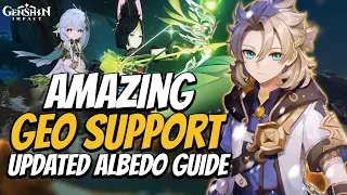 Amazing With Dendro! | UPDATED Albedo Guide 3.1 | Best Artifacts, Weapons, Teams & Tips | GI