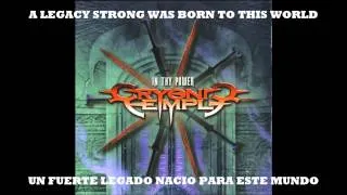 Cryonic Temple-Eternal Flames Of Metal w/lyrics (subtitulos en español)