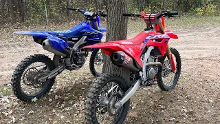 *2021 yz250f* first ride of the year!