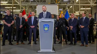 PEARSON GOLD HEIST: Peel Police announce arrests and seizures