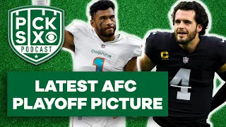UPDATED 2021 AFC PLAYOFF PICTURE PREDICTIONS AFTER WEEK 16: DOLPHINS NOW HAVE CONTROL OF 7TH SEED