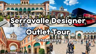 Serravalle Luxury Designer Outlet Walking Tour- Italy