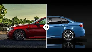 Alfa Romeo Giulia Quadrifoglio VS. BMW M3 | Drag Race