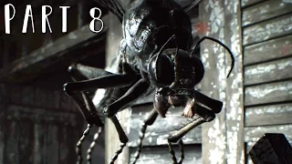 RESIDENT EVIL 7 Walkthrough Gameplay Part 8 - Giant Bugs (RE7)