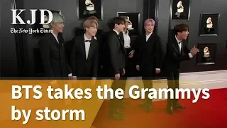 BTS takes the Grammys by storm