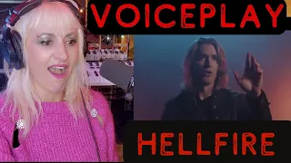 HELLFIRE - VoicePlay | Artist & Vocal Performance Coach Reaction & Analysis