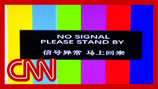 China censors CNN in middle of report on missing foreign minister