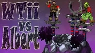 Warcraft 3 - WTii vs Albert #4 (1v1 #13)